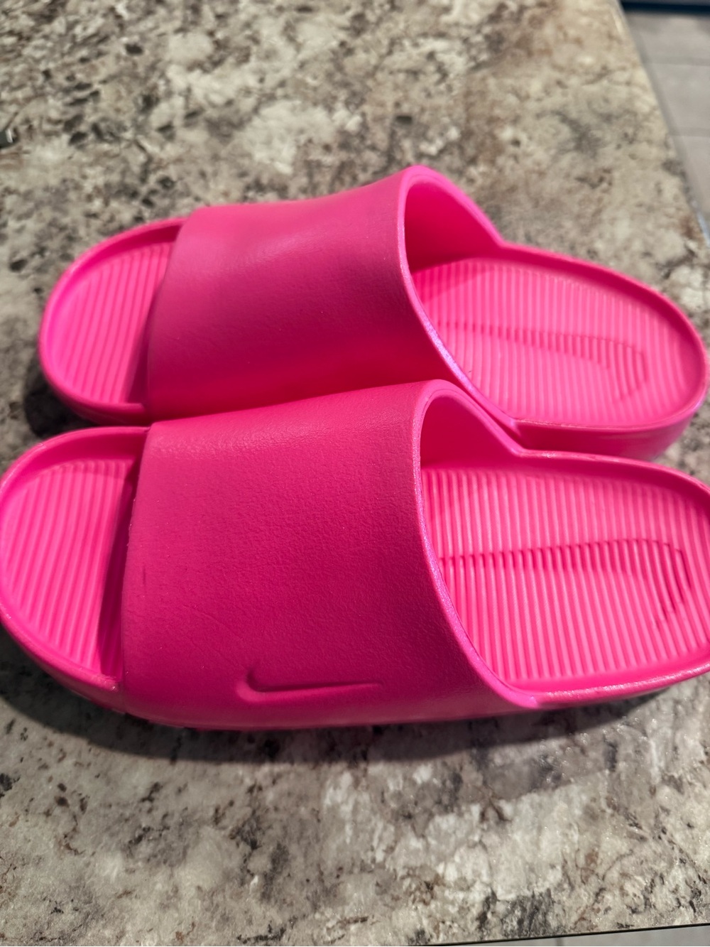 A’ja Wilson A’one Nike Pink Slide Sandals